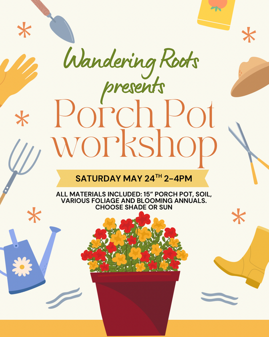 Porch Pot workshop