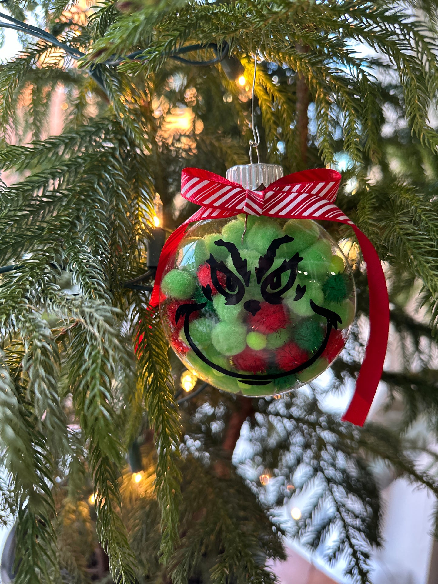 Make your own grinch ornament preorder