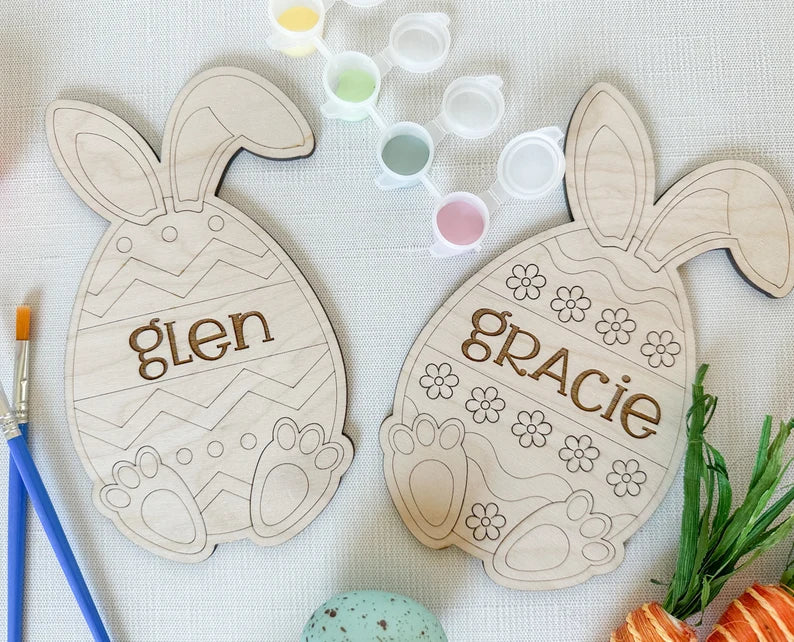 Little Gardeners: wooden Easter egg kits 4/4/18