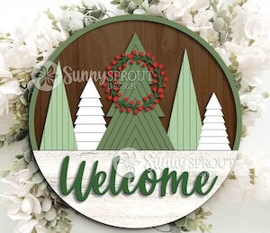 Christmas/ Winter door hangers, and interchangeable trucks 11/21/25