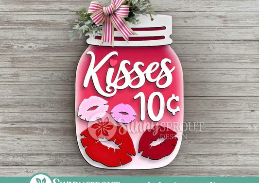 Valentine door hangers and interchangeable trucks at Wandering Roots 1/17/26