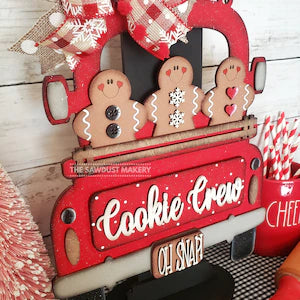 Christmas/ Winter door hangers, and interchangeable trucks 11/21/25