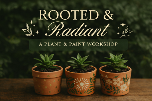 Rooted & Radiant workshop at Wandering Roots 4/11/26