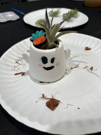 Little Gardeners Paint a mini Halloween Planter 10/17/26