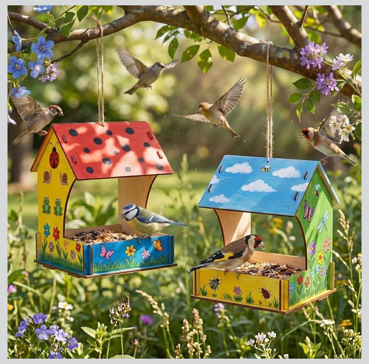 Little Gardener's Club: Build and paint a bird feeder 7/17/26