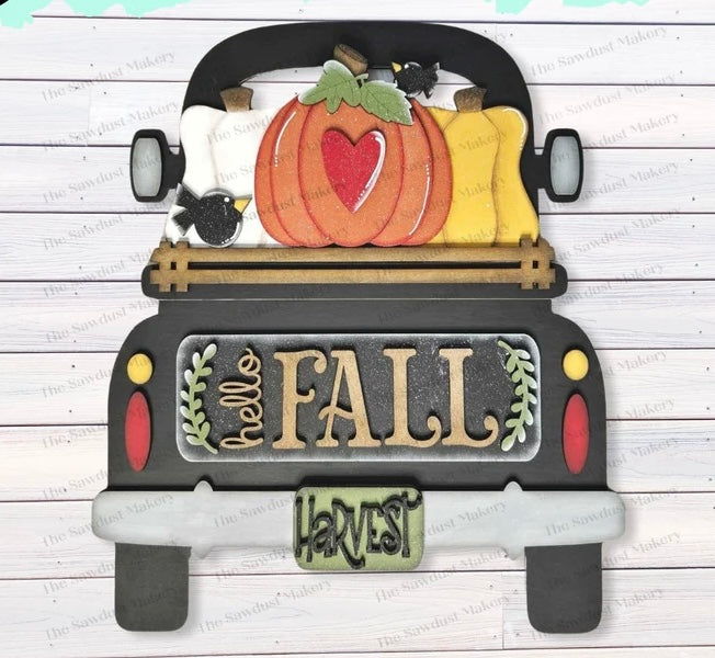 Fall and Halloween interchangeable trucks 9/26/24