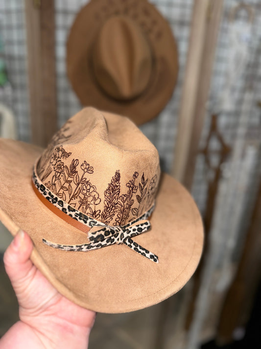Hat burning workshop at Flannel On Main 7/31/25