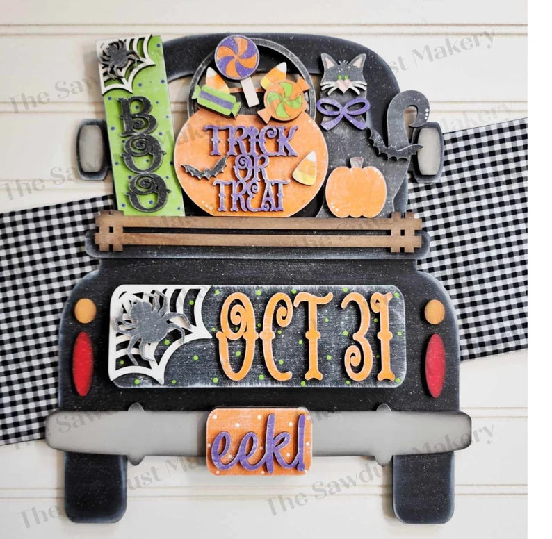 Fall and Halloween interchangeable trucks 9/26/24