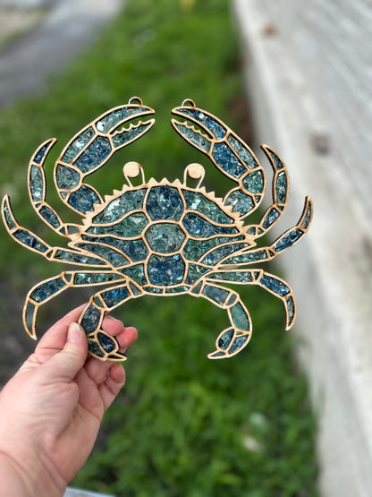 Summer crushed glass suncatchers 8/14/26