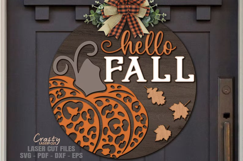 Fall door hangers