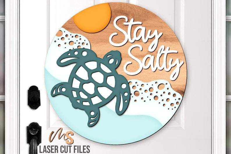 Summer and Plant wooden door hangers 5/16/26