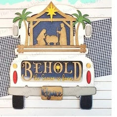 Christmas/ Winter door hangers, and interchangeable trucks 11/21/25