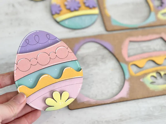 Little Gardeners: wooden Easter egg kits 4/4/18