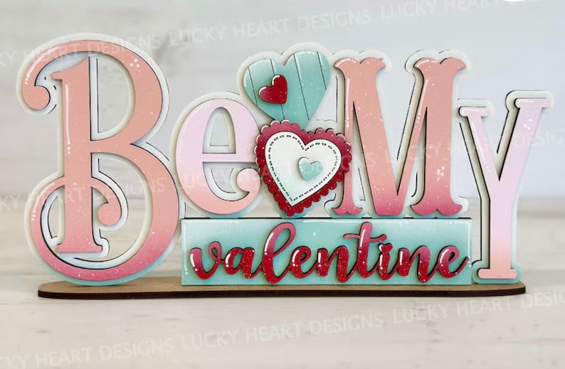 Valentine door hangers and interchangeable trucks at Wandering Roots 1/17/26