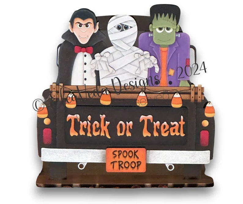 Fall and Halloween interchangeable trucks 9/26/24