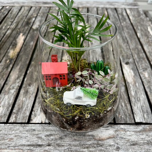 Winter terrarium workshop at Devil’s Due Distillery