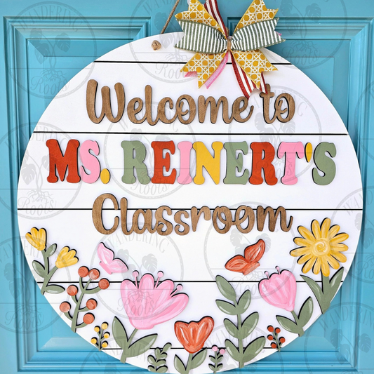 Back to school door hanger projects 8/1/26