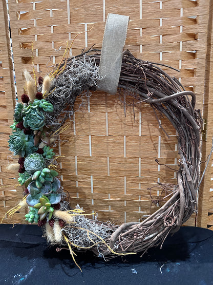 Pre-made Thanksgiving wreath