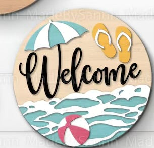 Summer and Plant wooden door hangers 5/16/26