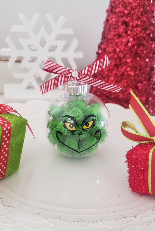 MYO grinch ornament