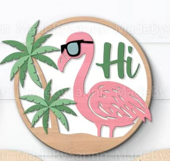 Summer and Plant wooden door hangers 5/16/26