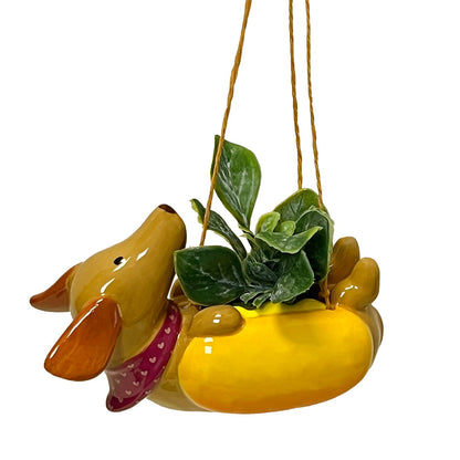 Hot Dog Mini Hanging Planters - Asst 3 Styles